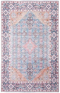 ECARPET Oriental Indoor Area Rug Flatweave Carpet for Living Room, Bedroom, Eco Friendly, Machine Washable, Senneh Collection