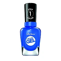Sally Hansen Miracle Gel, vernis à ongles en gel, vernis à ongles résistant à l'écaillage, dure jusqu'à 8 jours Réussissez une manucure* qui dure jusqu’à 8 jours depuis le confort de votre domicile grâce au Sally Hansen Miracle Gel™. Notre vernis à ongles simili-gel 100 % végétalien vous donne des résultats de qualité professionnelle en 2 étapes simples (vernis + couche de finition)