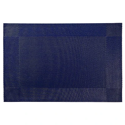 Vinyl Placemat (Classic) (Navy Blue)(Set Of 12)