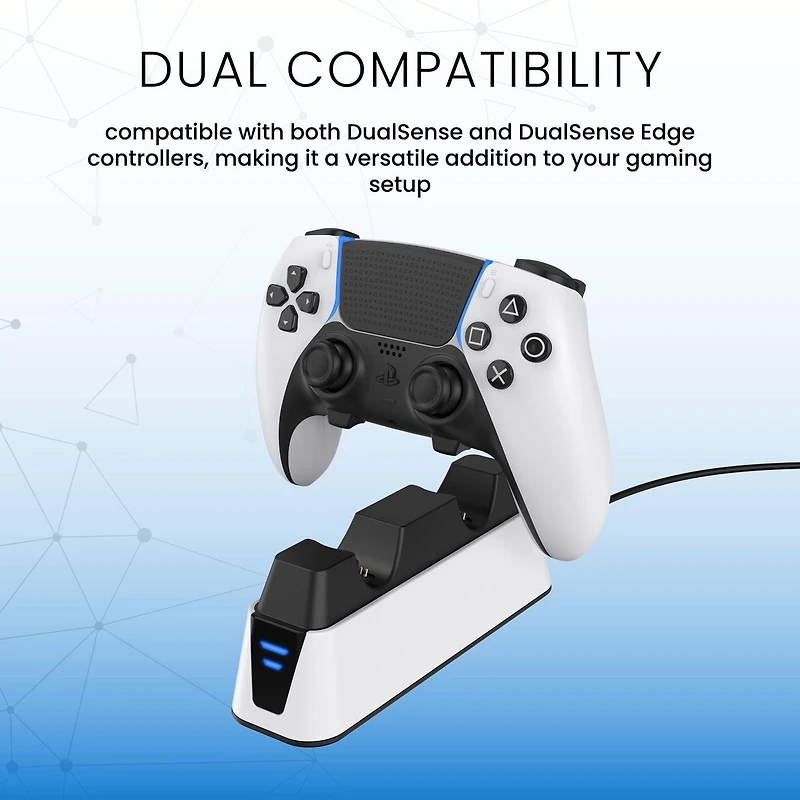 Surge Dual Charge Dock for PlayStation 5 DualSense & Edge Controllers