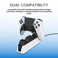 Surge Dual Charge Dock for PlayStation 5 DualSense & Edge Controllers