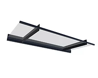 CANOPIA by PALRAM Nancy 3 ft. x 7 ft. Door Fixed Awning Siding Connector Kit