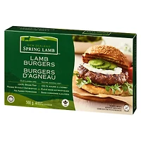 NEW ZEALAND SPRING LAMB - LAMB BURGERS