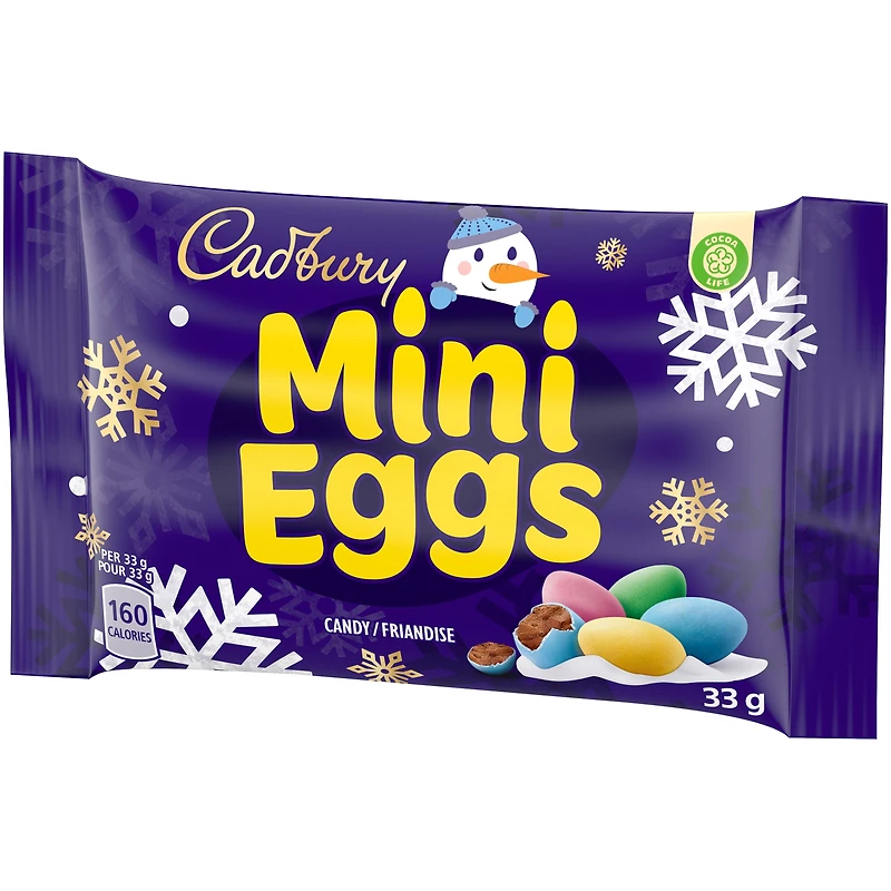 Cadbury Mini Eggs, Chocolatey Candy for the Holidays, Stocking Stuffer, 33 g