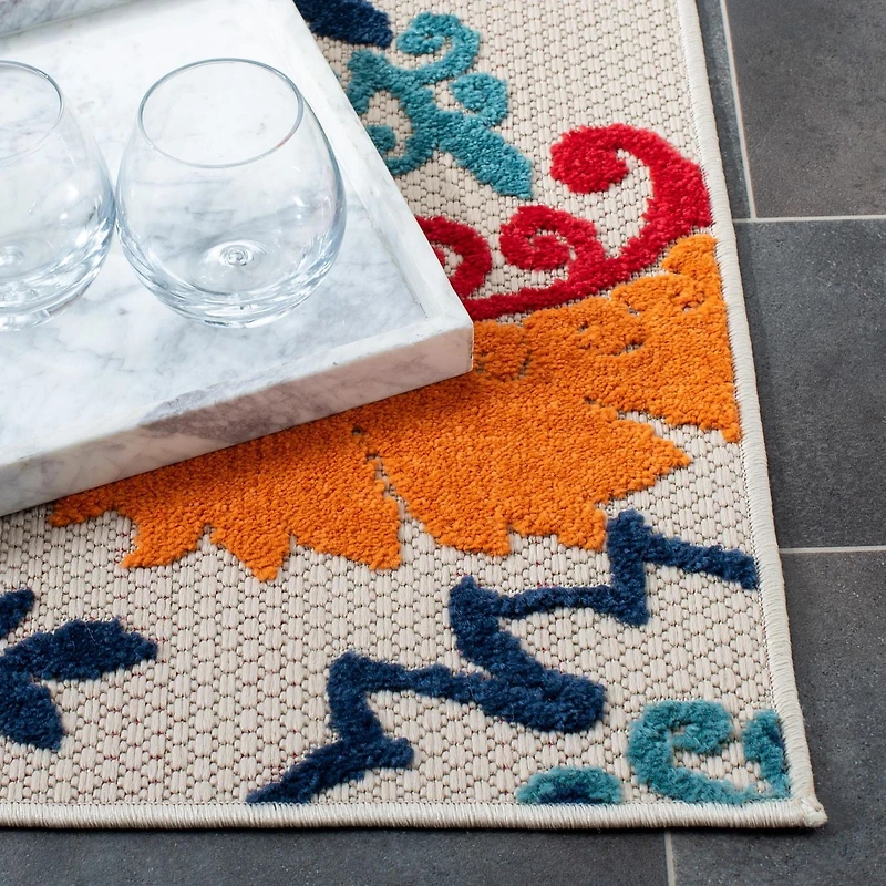 Safavieh Cabana Kuzman Tapis Floral Extérieur