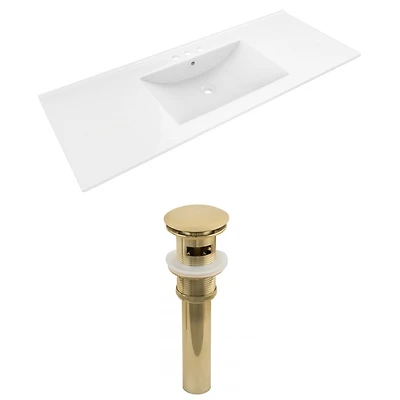 American Imaginations 48-in. W Ceramic Top SetAI-23604