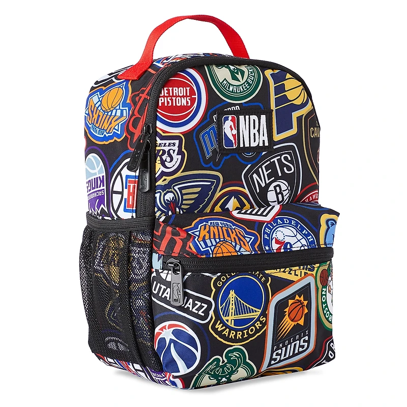 Boîte à lunch avec logos de plusieurs équipes NBA pour garçons Taille unique