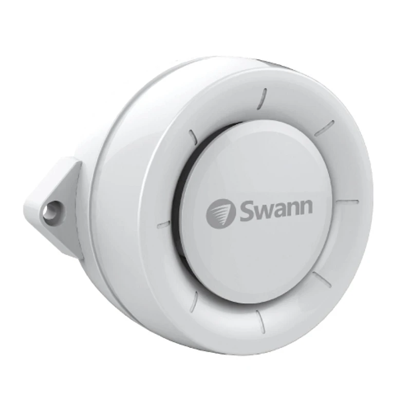 Swann Indoor Wired Smart Home Wi-Fi Siren - White