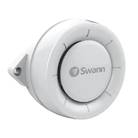 Swann Indoor Wired Smart Home Wi-Fi Siren - White