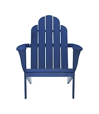 Chaise d'Extérieur Adirondack Bleue