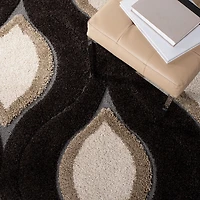 Safavieh Florida Declan Geometric Swirls Shag Area Rug