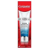 Colgate Renewal Gum Revitalize Toothpaste, Whitening Restoration - Cool Mint Gel Formula (70 mL)