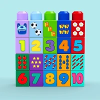 MEGA BLOKS First Builders Build & Count Bus Block Toy (45 Pieces) for Toddler