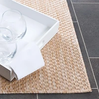 SAFAVIEH Beach House Jacinth Tapis Intérieur/Extérieur Uni