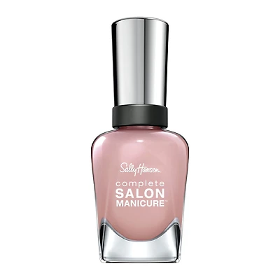Vernis à ongles Complete Salon Manicure de Sally Hansen Vernis à ongles qui procure 7 avantages dans 1 bouteille. Avec complexe fortifiant à base de kératine qui rend les ongles jusqu’à 64 % plus forts.