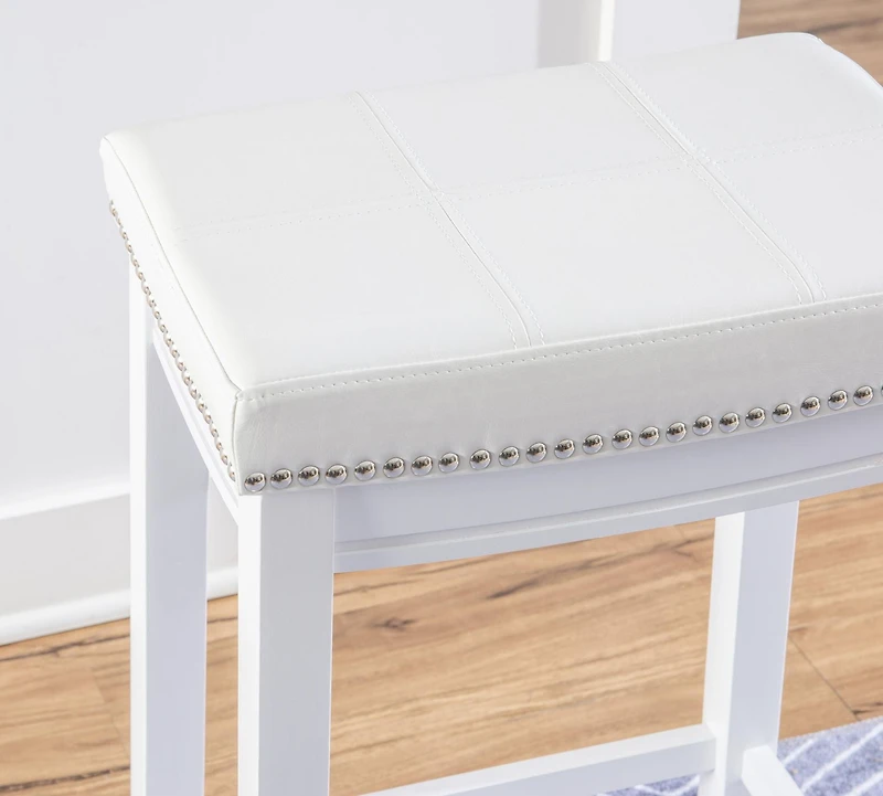 Tabouret de bar Warren blanc