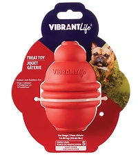 VIBRANT LIFE GRAND/MOYEN/PETIT DISTRIBUTEUR DE FRIANDISES ROUGE Pour Chiens/30 kg+ /15-30 kg / 3-15 kg