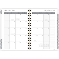 Petit Agenda Hebdomadaire/Mensuel 2024 Mead, Anémones
