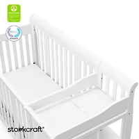 Lit de Bébé 5-en-1 avec Table à Langer Attachée Portofino de Storkcraft