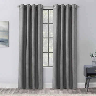 Sanaa Light Filtering Grommet Indoor Curtain