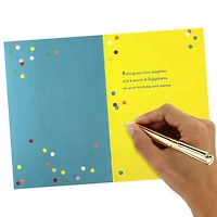 CARD BRTHDA  HALLMAR - FRENCH