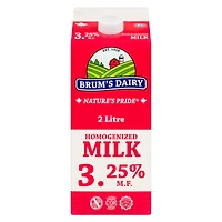Lait homogénéisé à 3,25 % M.G. de Brum's