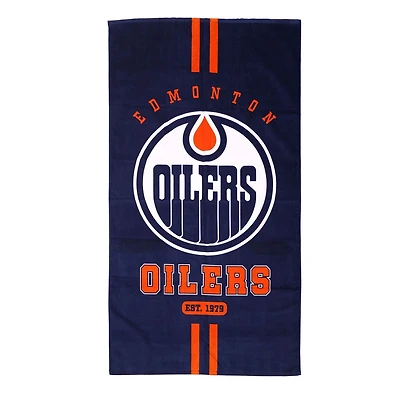 Serviette de plage NHL Edmonton Oilers