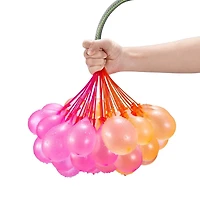 Bunch O Balloons Tropical Party Free Bunch. 140 Rapid-Filling Self-Sealing Water Balloons (3+1 Pack) by ZURU, Water Balloon for the whole Family. Kids, Teens and Adults
