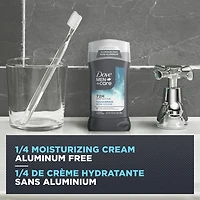 Dove Men+Care Deodorant Stick aluminum-free deodorant formula for 72H protection Ocean Breeze with ¼ moisturizing cream, 85g, 85g