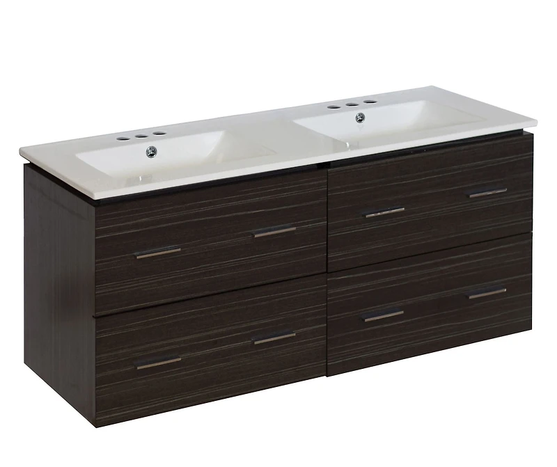 American Imaginations 48-in. W Vanity Set Grey AI-18876