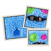 Fuggler Baby Fuggs 3.5-inch Series 4 (SaBQuoosh - blue) by ZURU, Funny Ugly Monster Plush Toy