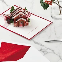 Hallmark Signature Paper Wonder Pop Up Christmas Card (Gingerbread)