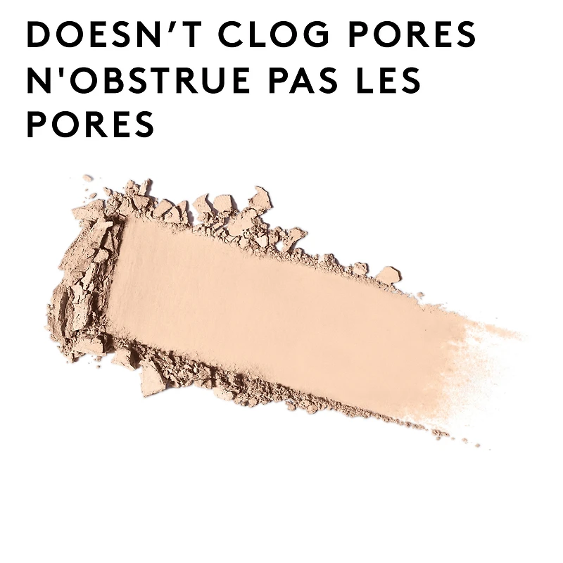COVERGIRL Poudre pressée Clean Matte, fini mat et lisse, léger, peau sans brillance, formule sans huile, 100% Sans Cruauté