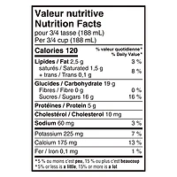 Yogourt à boire Liberté Classique 1,5 %, framboise-grenade, boisson au yogourt, 1 L