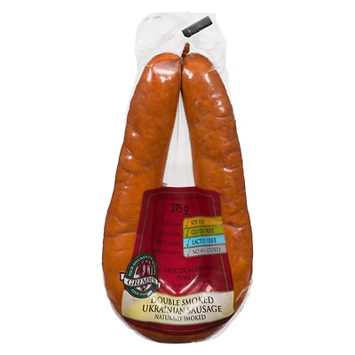 Anneaux de saucisse ukrainienne double fumé de Grimm's