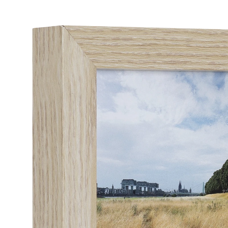 DesignOvation Gallery 4" x 6" Natural Picture Frame