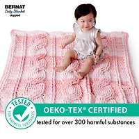Bernat® Fil pour Couverture pour Bébé Dappled™, Polyester #6 Super Volumineux, 10,5 Oz/300 G, 220 Yards