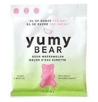 Yumy Bear Sour Watermelon, Sour Watermelon Plant Based Snack