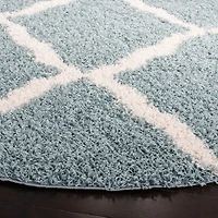 Safavieh Dallas Logan Geometric Shag Area Rug
