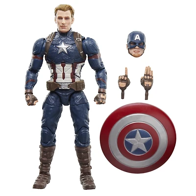 Marvel Legends Series, figurine de collection Captain America de 15 cm, Avengers: Endgame