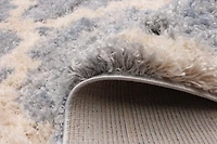 ECARPET Trellis Frieze Area Rug Fluffy Carpet for Bedroom, Ultra Soft & Plush Annica Collection