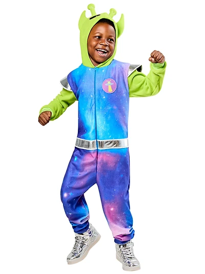 Costume Zipsters Tout-Confort d’Extraterrestre Cosmique pour Enfants par Rubies, Unisexe
