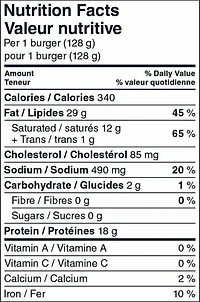 Our Finest Frozen Raised Without Antibiotics Beef Burgers