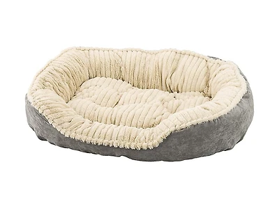 Sleep Zone Lit pour Chien en Peluche Sculpté