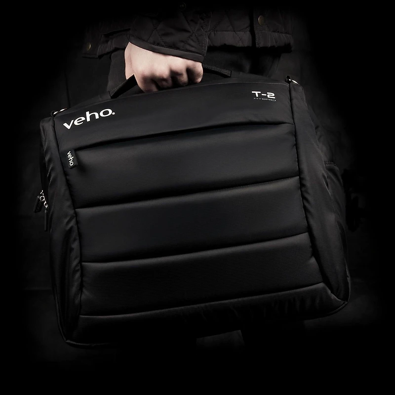 Sac de transport hybride T-2 de Veho -super rembourrée pour ordinateur portable et tablette