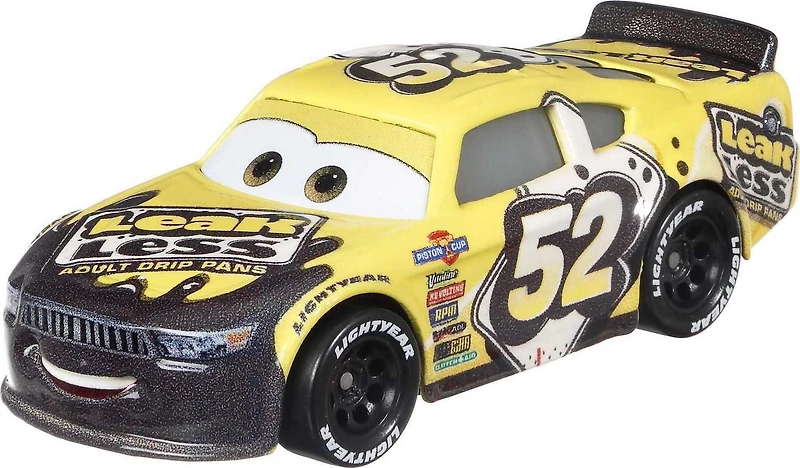 Véhicule Brian Spark OG Leak Less à l'échelle 1:55 du film Cars 3 de  Disney•Pixar