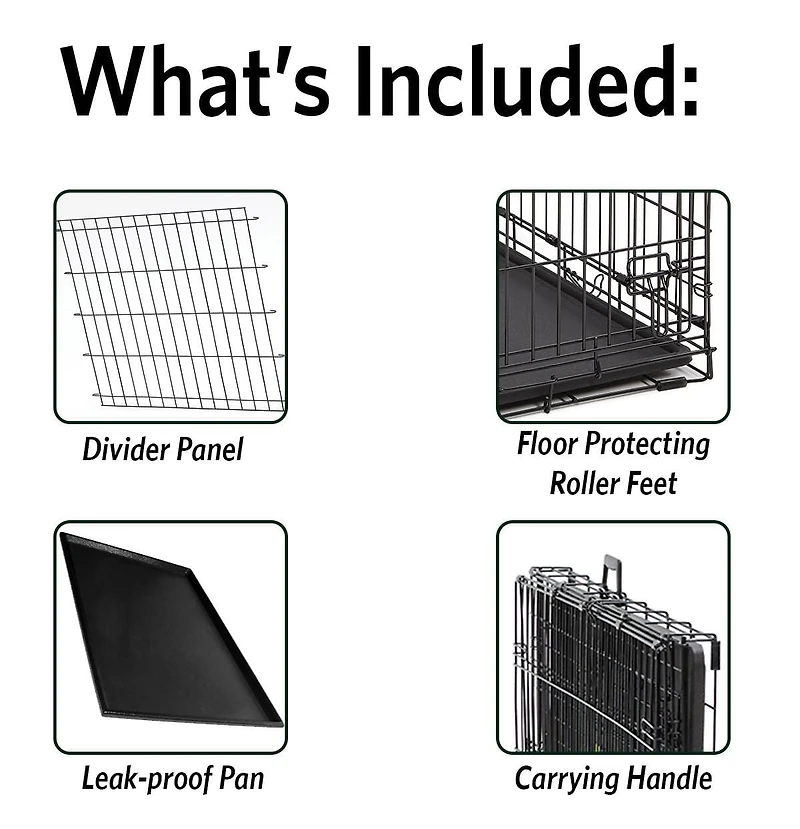 MidWest Ultima Pro Double-Door Folding Dog Crate