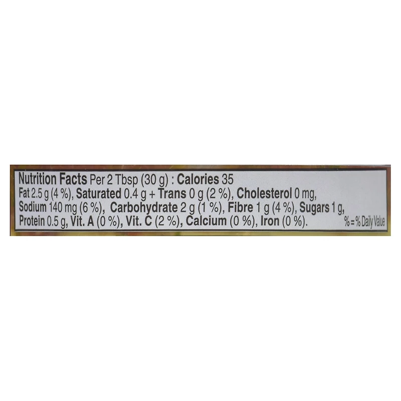 Wholly Guacamole Pico épicé sur trempette au guacamole Guacamole pico épicé 284g