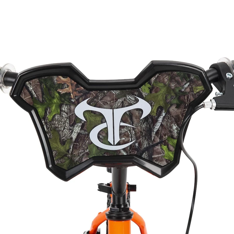 Vélo True Timber de 12 po, pour garçons Orange, par Huffy