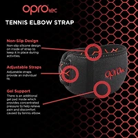 Sangle de coude de tennis OPROtec